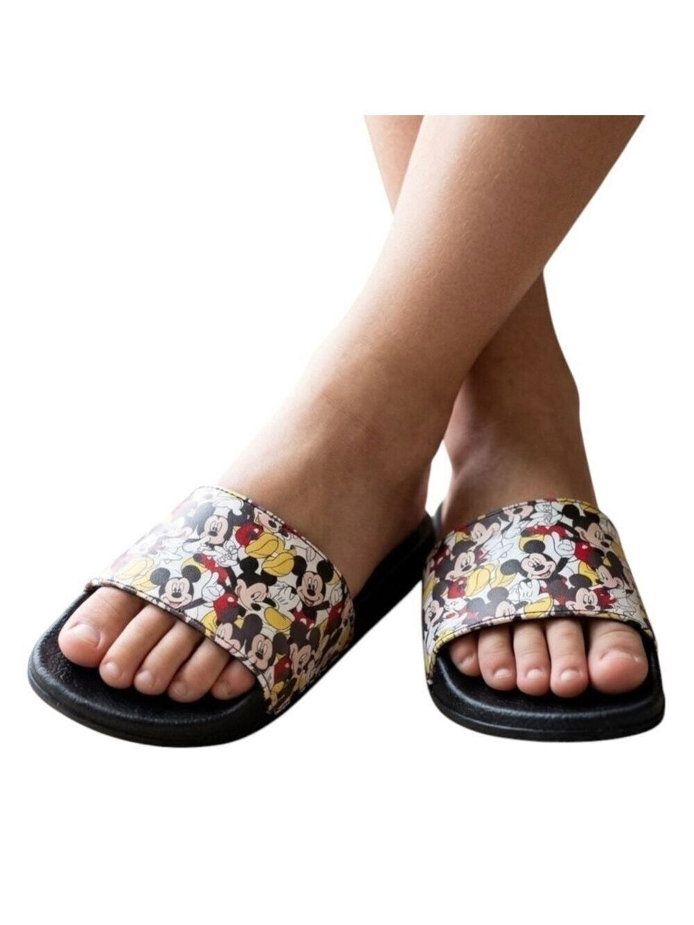 Mickey Mouse Disney Kid’s Unisex Slide Sandals Size 13/1